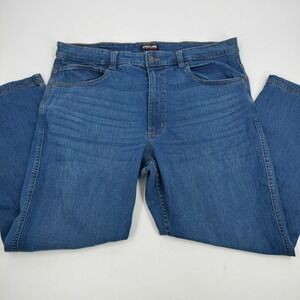 Kirkland Signature Mens Jeans‎ 40x29 Blue Denim Straight Fit Casual Pants